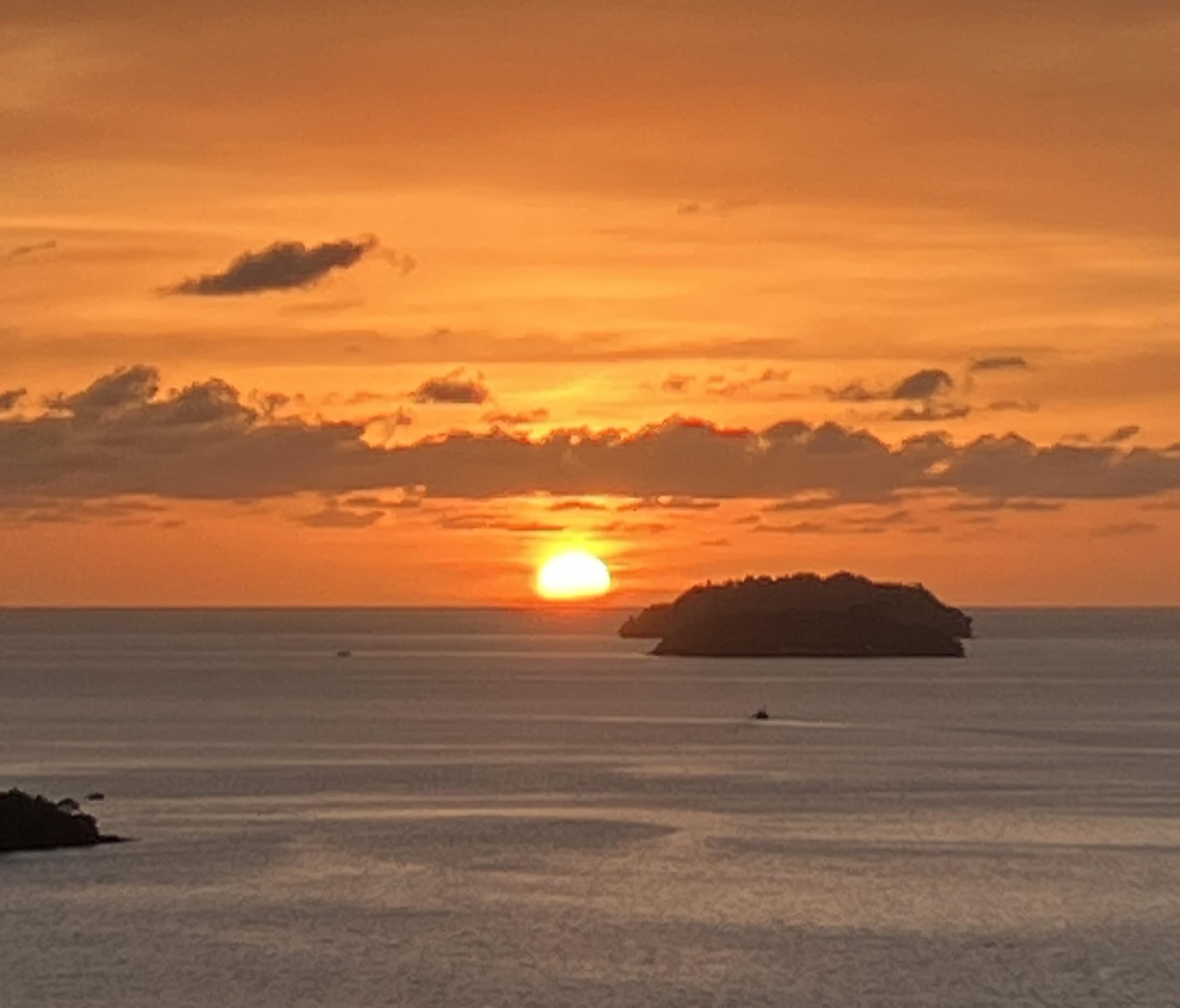 ハイアット夕日2